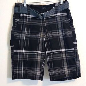 Roebuck & Co Men's Shorts Plaid Skater Walking